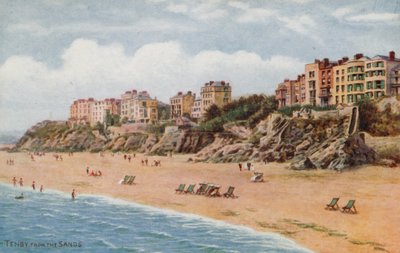 Tenby, vom Strand aus von Alfred Robert Quinton